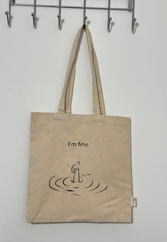 👍Tote Bag "I'm fine"👍